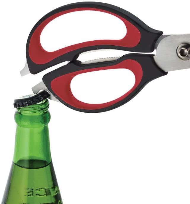 Farberware 4-In-1 Kitchen Shears - Red, 2-Piece