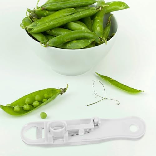Bean Slicer Long Bean Cutter Multifunctional Vegetable Slicer Cutter for French Style Beans Stripper Peeler 3-piece Set Kitchen Tool for Prep