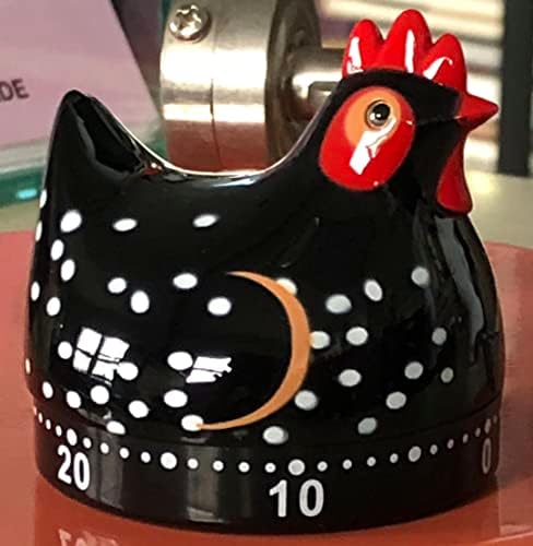 Black Chicken Kitchen Timer