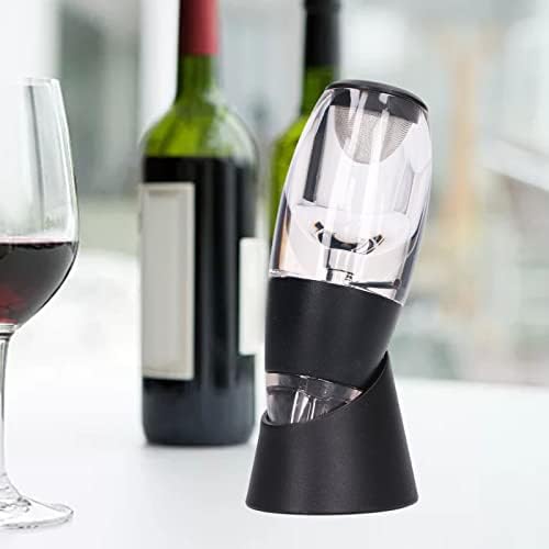 Wine Aerator, Plastic Principle, Mesh Filter, Transparent Body, Wine Lover, for Family and Friends