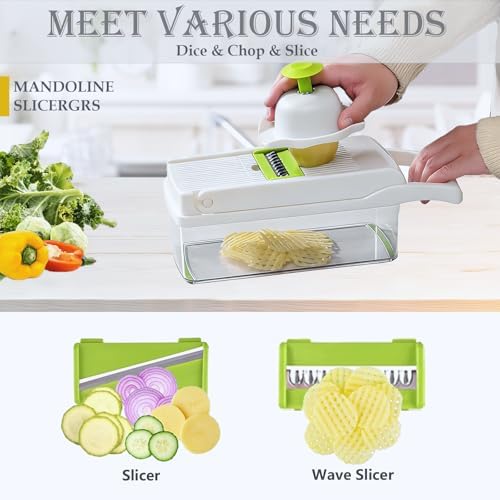 Vegetable Chopper Mandoline Slicer Home Kitchen Appliance Essential Gadget