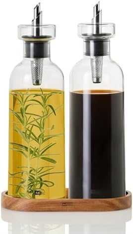 AdHoc AromaPour, Oil & Vinegar Dispenser Set 10.1oz