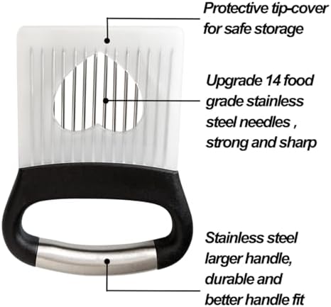 Large Onion Holder for Slicing, Food Slicing Guide with Safe Storage Cover