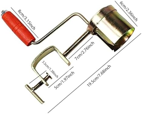 Hand Crank Corn Sheller Metal Dry Corn Cob Stripper Efficient Peeling Corn Peeler with Comfortable Handle for Farms and Families Hand Corn Sheller Corn Thresher Corn Peeler Corn Cob Stripper