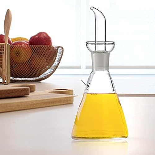 ELETON Square Non Drip Oil Dispenser for Kitchen,Easy Refill and Pouring