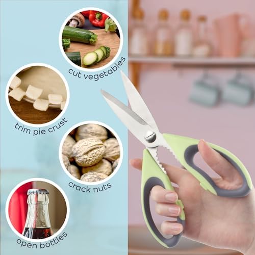 Premium Kitchen Shears - 10 Sets (30 Scissors)