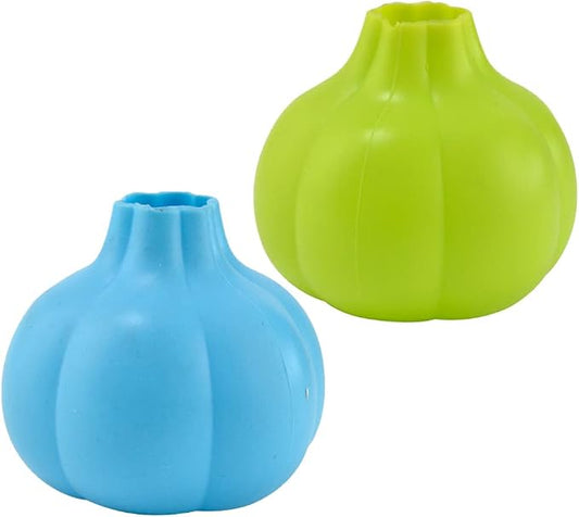 CALLARON Silicone Garlic Peeler 2Pcs Garlic Peeler Silicone Skin Remover Keeper Roller Peeling Tube Skinner Kitchen Tools for Home Restaurant (Assorted Color) Peeler Tube