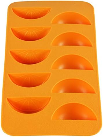Orange Slices Ice Cube Tray - Fairly Odd Novelties - Fun Fruit Shaped Food Molding Gift