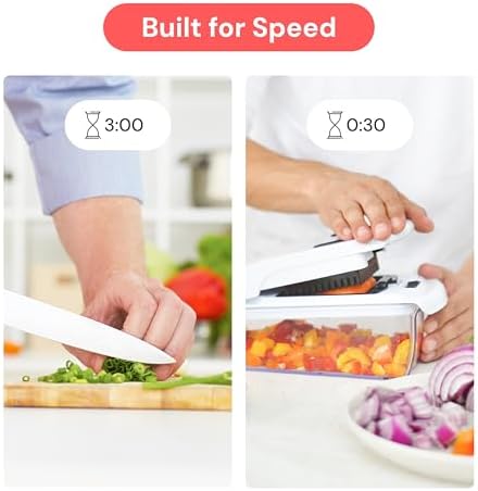 Pro Original Vegetable Chopper & Spiralizer, Kitchen Prep Tool