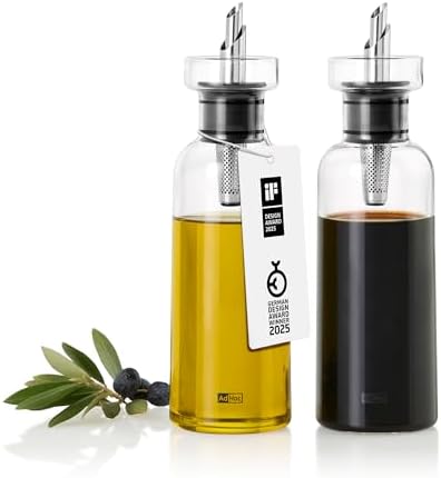 AdHoc AromaPour, Oil & Vinegar Dispenser Set 10.1oz