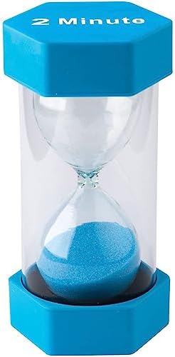 Teacher Created Resources 2 Minute Sand Timer - Large (20658), Multi, Blue