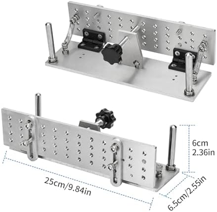 Belt Grinder Knife Jig Manual Sharpener Holder Long Sharpening Locator Fixed Angle Jig for Belt Sander Belt Machine (Large)