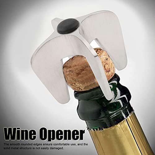 Champagne Bottle Opener, Stainless Steel Sparkling Wine Cork Remover Multifunctional Bottles Opener