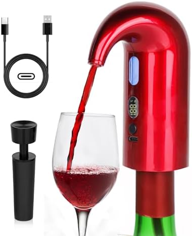 Electric Wine Aerator,Electric Wine Decanter,One Touch Wine Decanter Type C
