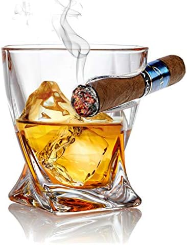 Whiskey Glass Gift Set - Bourbon Whiskey Stones Gift Set - Rocks Whisky Chilling Stones - Scotch Glassess Gift in Wooden Box - Wisky Stones Set - Burbon Gifts for Men Dad for Birthday Fathers Day