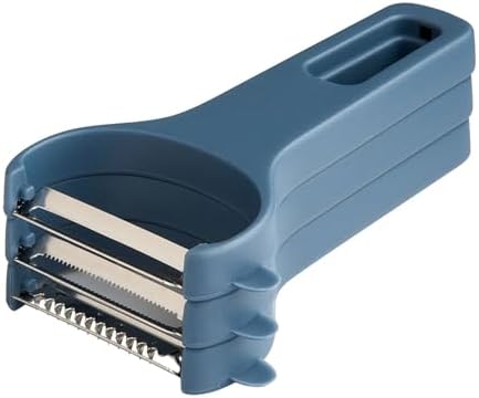 Simply Lakeland Stackable 3-Piece Peeler Set Serrated, Julienne and Y Peeler