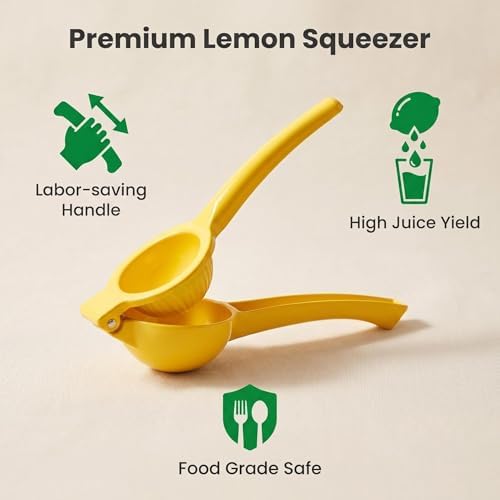 Lemon Juicer Squeezer, Stainless Steel
