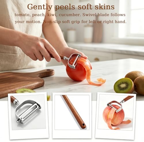 3 Pcs Fruit & Vegetable Peeler Set
