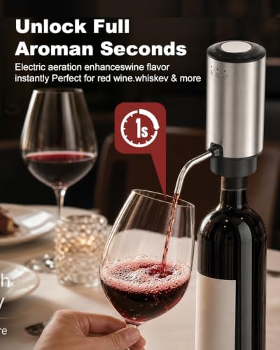 Wine Aerator Pourer Spout – Oxygenation, Drip‑Free, Fits All Bottles