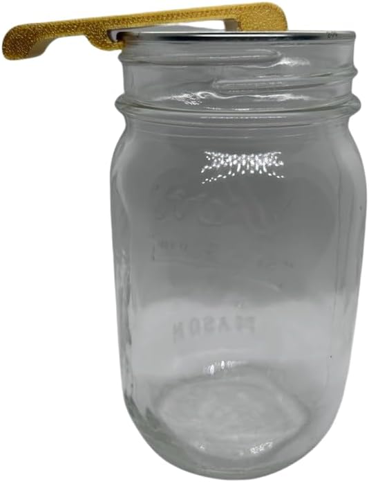 Canning and Mason Jar Opener, Easy Release Vacuum Seal for all lids magnetic (Gold)