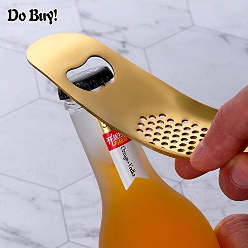 Stainless Steel Garlic Press Mincer,Kitchen Gadget with Handle,Easy Use &Clean, Dishwasher Safe,for Nuts & Seeds (Magical Red)