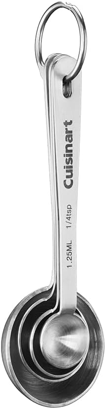 Cuisinart CTG-00-SMP Stainless Steel Measuring Spoon Set