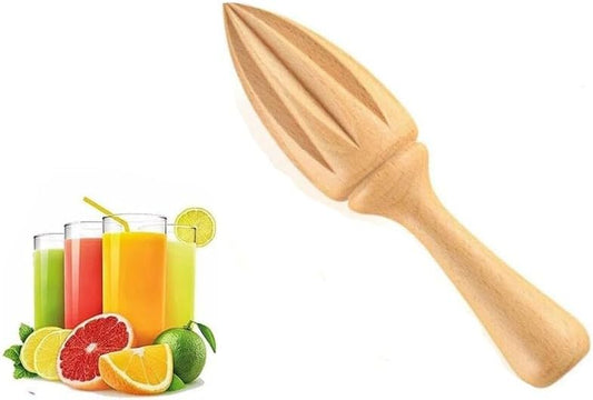 Wooden Citrus Reamer,Handheld Hand Citrus Lemon Juicer,Portable Fruit Squeezer,Kitchen Juicing Tool,Manual Orange Lemon Juice Reamer for Daily Home Bar Cafe Restaurant Use
