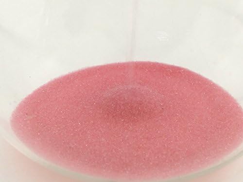 Large Fashion Colorful Sand Glass Sandglass Hourglass Timer Clear Smooth Glass Measures Home Desk Decor Xmas Birthday Gift (5 Minutes, Pink)