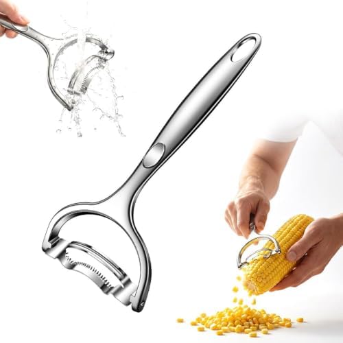 Corn Peeler for Home Cooks & Grill Lovers, for Easy Kernel Removal
