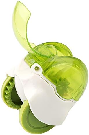 Rolling Garlic Chopper, Small Peeler-Garlic Cutters, Garlic Grater, Garlic Press,Crusher,Mincer,Grinder,Squeeze Tool,Easy To Use and Clean - Home Kitchen Tool - Green