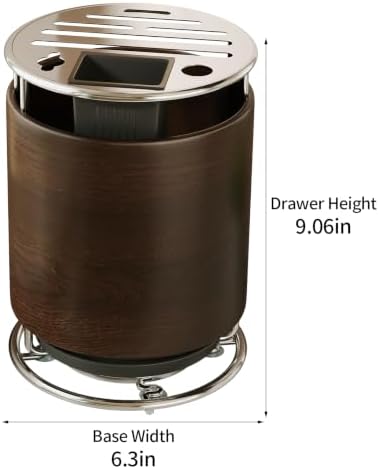 PureBox 360° Rotating Knife Block and Knife Holder (Knives Not Included)