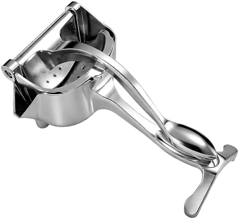 Manual Lemon Juicer, 2026 Heavy Duty Aluminum Alloy Fresh Fruit Juice Squeezer, Citrus Juicer Hand Press, Manual Juice Squeezer for Home, Kitchen, Restaurant (1)