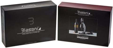 BLASANI Wine Aerator & Tower Set Especially Designed for Red Wine