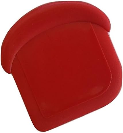 My Favorite Nylon Pot & Pan Scraper - Choose Your Own Color! (3, Red)