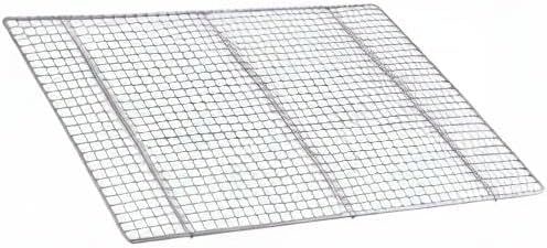 Mrs. Anderson's Baking Professional Cooling Rack, Heavy Duty Steel, Fits Two-Thirds Sheet Pans, 21 x 14.5 x 0.75-Inches