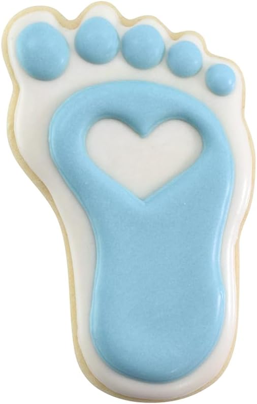 R&M International New Baby Cookie Cutters, Onesie, Bottle, Foot, 3-Piece Set