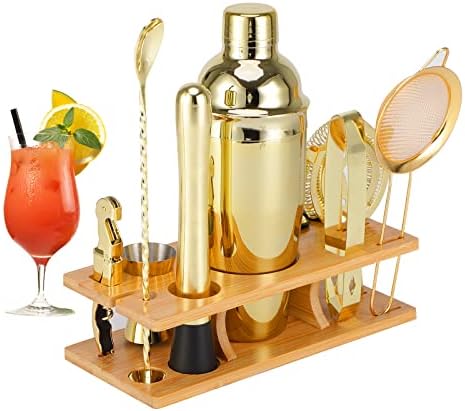Cocktail Shaker Set Drink Shakers Bar Cart Accessories