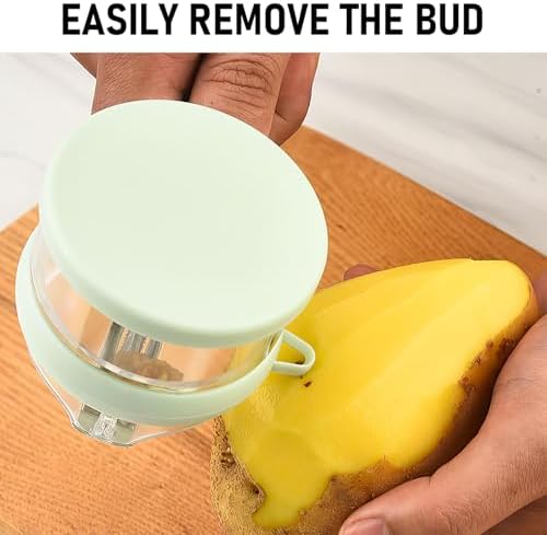 2PCS Peeling Knife with Container,Double-Sided Stainless Steel Multifunctional Kitchenware Set,Vegetable Peeler with Catcher for Home Kitchen Fruit Peeling Supplies(2pcs Mix)