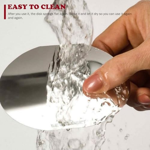 20pcs Wine Glasses Bulk Air Diffuser Metal Wine Glass Foil Wine Pourer Round Wine Sulfate Removers Wine Pourer Disc Pour Disk Tool Aerator Drip Mouth Air Decanter Glass