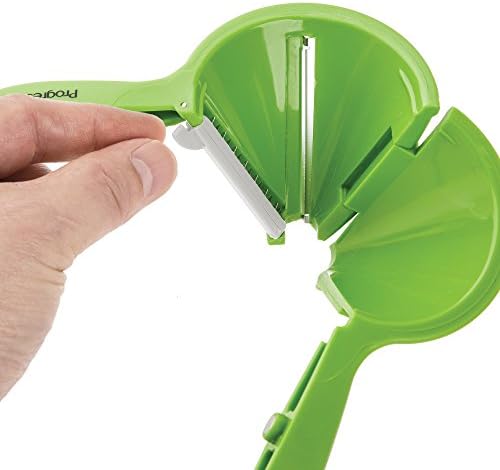 Prepworks by Progressive Veggie Spiralizer, Quick Way to Make Veggies, Julienne, Ribbon Cut, Zucchini, Pasta Noodle, Spaghetti, Dishwasher Safe