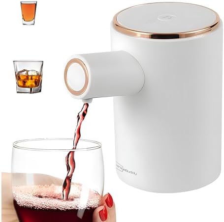 The Electric Wine Aerator Dispenser for Wine, Whiskey, Soju, and Liquor Perfect Whiskey Decanter machine, Liquor Pourer, Electric Wine Decanter, Wine Dispenser Wine Decanter with Aerator
