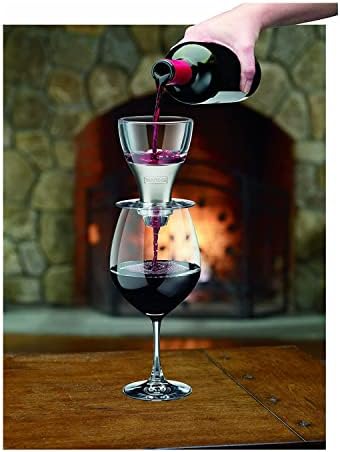 Waring Pro Professional Wine Aerator, Brushed Stainless Accents