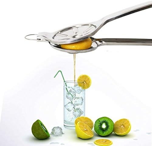 Jumbo Size FLAT PRESS 100% Stainless Steel Lemon Squeezer, LS0003
