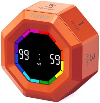 Visual Timer for Kids Kitchen Timer Pomodoro Magnetic Visual Countdown