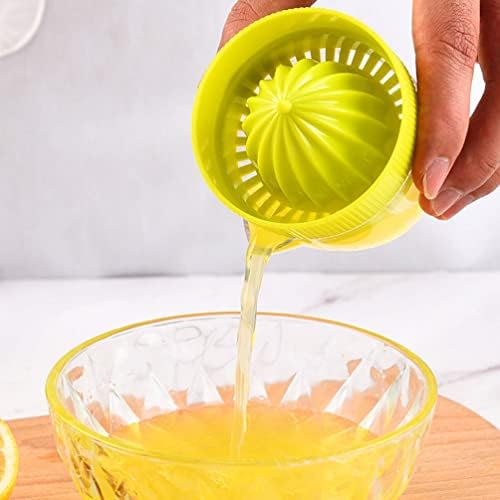 UPKOCH Manual Citrus Juicer Cup Portable Fruit Squeezer for Orange Lemon and Small Fruit Ergonomic Hand Juicer for Kitchen Home Bar Bakery and Milk Tea Shop 4.13 X 3.14 X 3.14 in 2 Pack