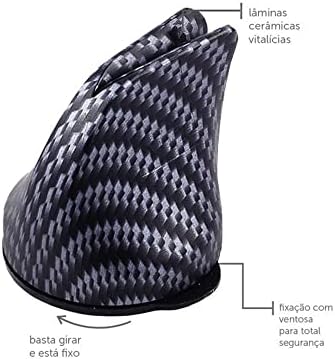 YUZE Knife Sharpener - Kitchen Knife Sharpeners - Pocket Knife Sharpener - Manual Blade Sharpener (Carbon fiber)
