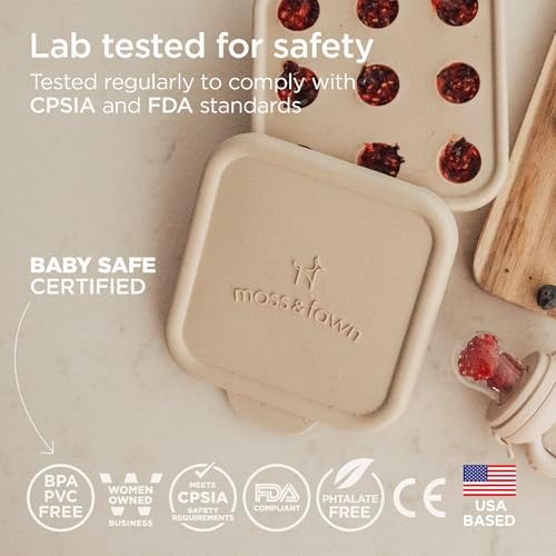 Moss and Fawn Ice Cube Tray - Breast Milk Popsicle Mold - Dew