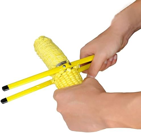 2 Pcs Household Stainless Steel Corn Peeler Stripper Thresher Corn Peeler for Corn on the Cob Corn Cob Stripper Corn Peeler for Kitchen Home