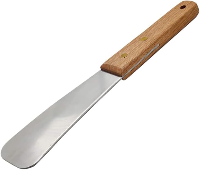 Ice Cream Metal Spade Heavy Duty Stainless Steel Dessert Shovel Wooden Handle Butter Cutter Kitchen Utensil