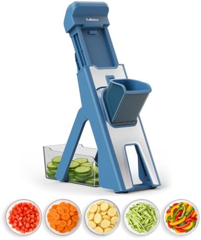 Fullstar Safer Mandoline Slicer for Kitchen Adjustable Veggie & Food Slicer